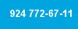 924 772-67-11